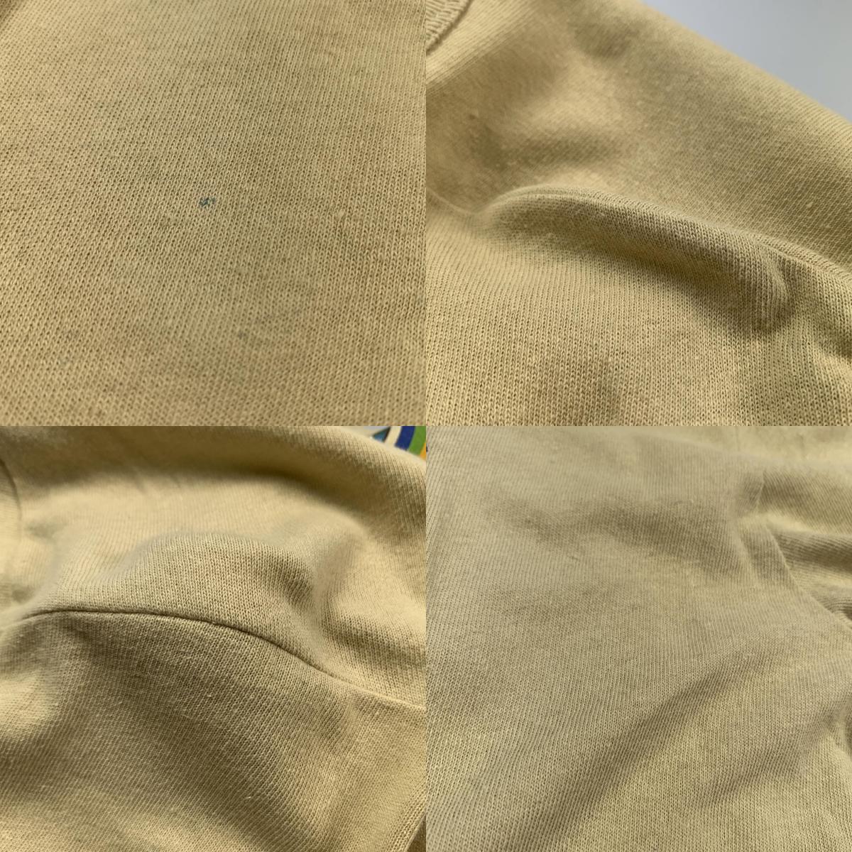 【中古】COACH | コーチ 半袖Tシャツ CH384 ベージュ サイズ:L