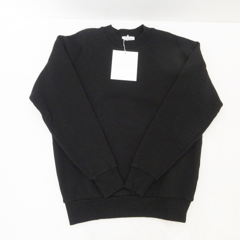 【中古】FLISTFIA | フリストフィア Loose Fit Crew Neck Sweat スウェット SN02016 ブラック サイズ:2