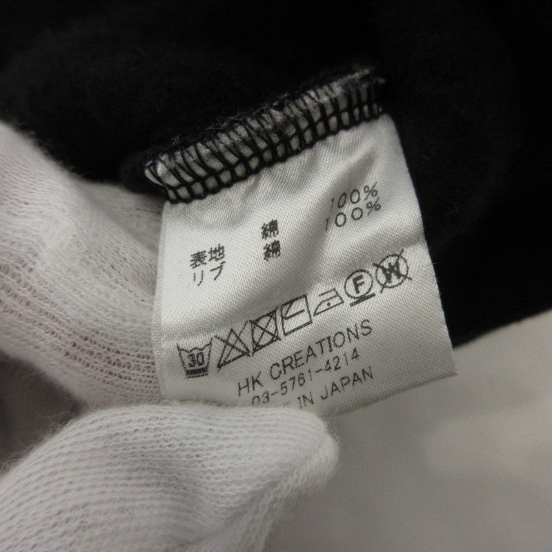 【中古】FLISTFIA | フリストフィア Loose Fit Crew Neck Sweat スウェット SN02016 ブラック サイズ:2