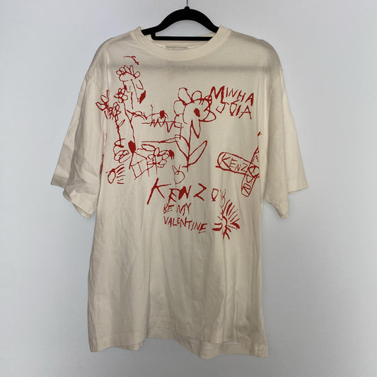 【中古】KENZO | ケンゾー 半袖Tシャツ FB55TS5044SA ホワイト サイズ:S