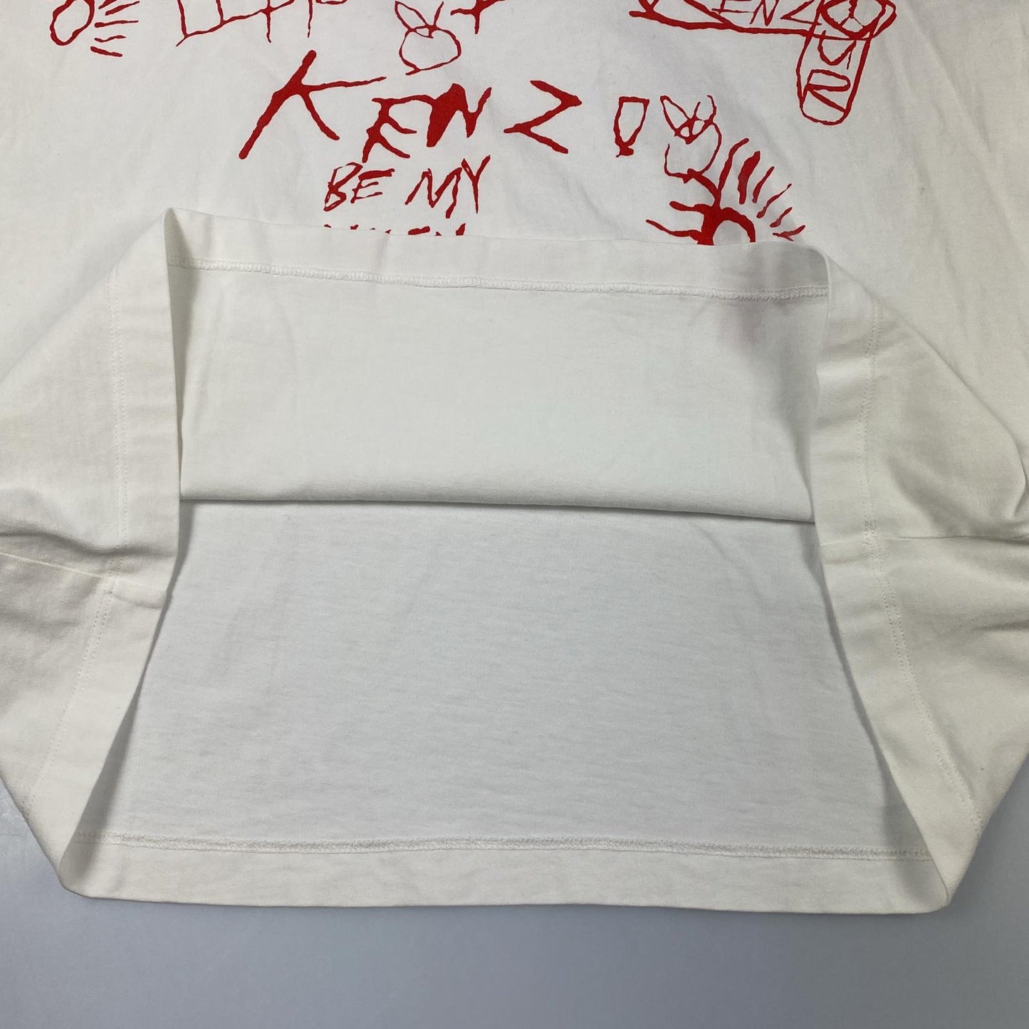 【中古】KENZO | ケンゾー 半袖Tシャツ FB55TS5044SA ホワイト サイズ:S