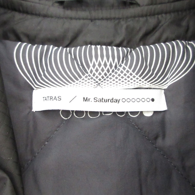 【中古】TATRAS | タトラス Nylon Down Vest ダウンベスト MTMR21A4789-D ブラック サイズ:3