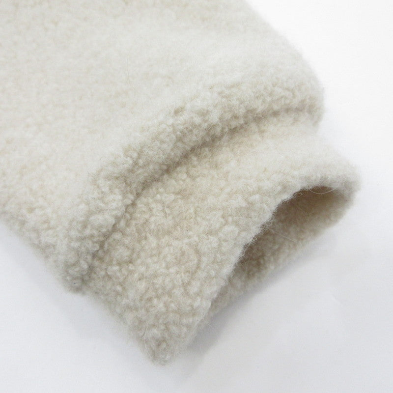 【中古】RESOUND CLOTHING | リサウンドクロージング ANGOLA BOA PILE CARDIGAN カーディガン RC30-C-006 ベージュ サイズ:3