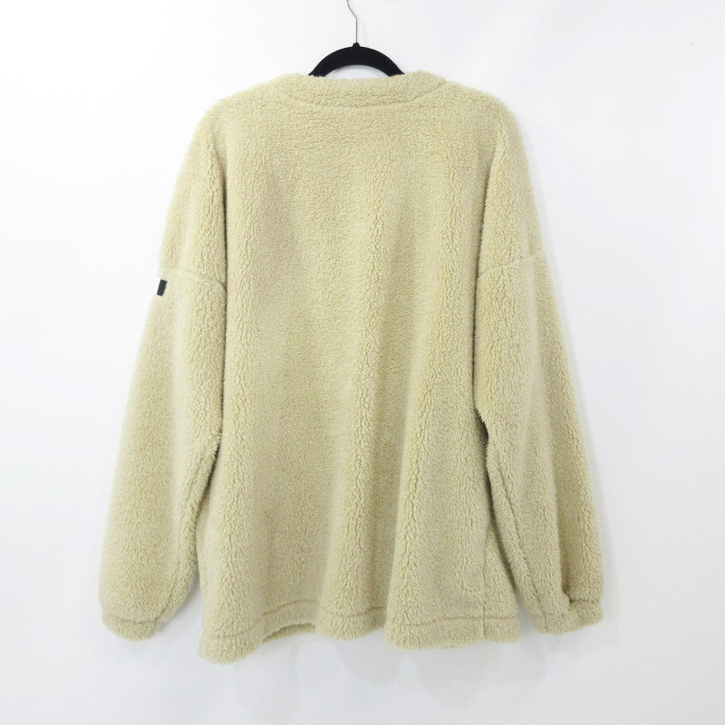 【中古】RESOUND CLOTHING | リサウンドクロージング WEST BOA cardigan カーディガン RC21-C-005 ベージュ サイズ:3