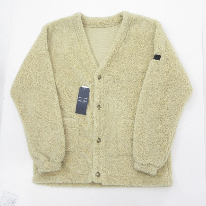 【中古】RESOUND CLOTHING | リサウンドクロージング WEST BOA cardigan カーディガン RC21-C-005 ベージュ サイズ:3
