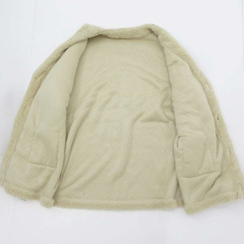 【中古】RESOUND CLOTHING | リサウンドクロージング WEST BOA cardigan カーディガン RC21-C-005 ベージュ サイズ:3