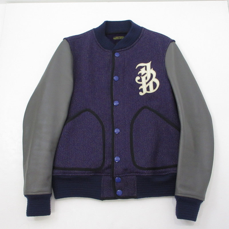 【中古】JELADO | ジェラード Stadium Jacket スタジャン パープル サイズ:M