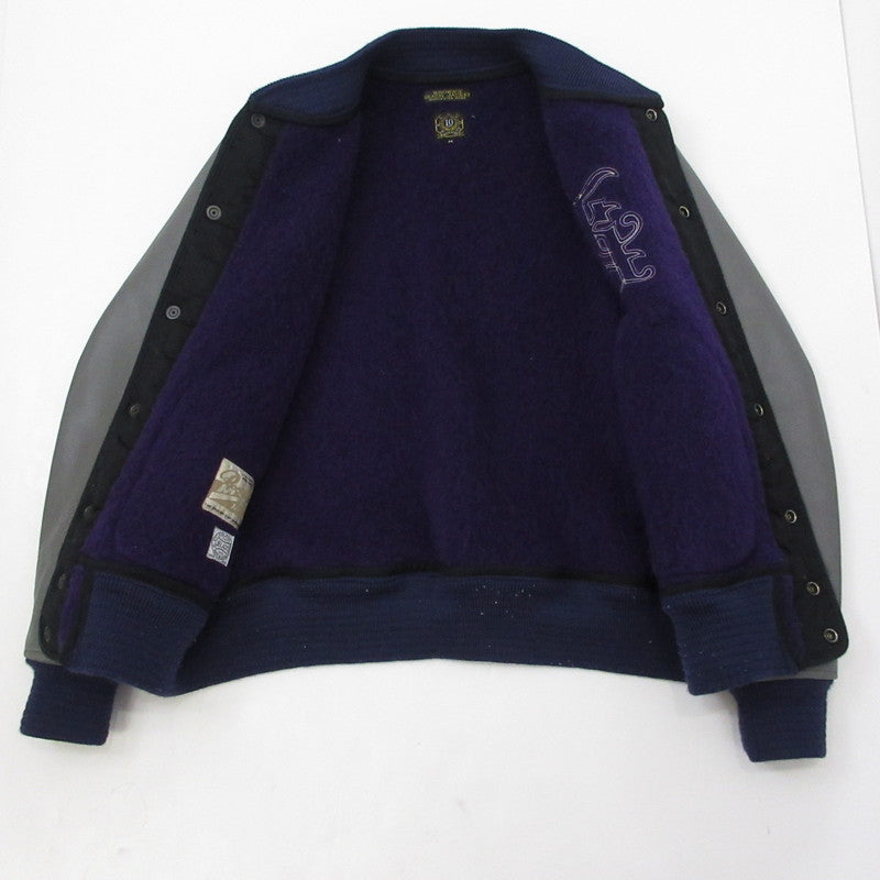 【中古】JELADO | ジェラード Stadium Jacket スタジャン パープル サイズ:M