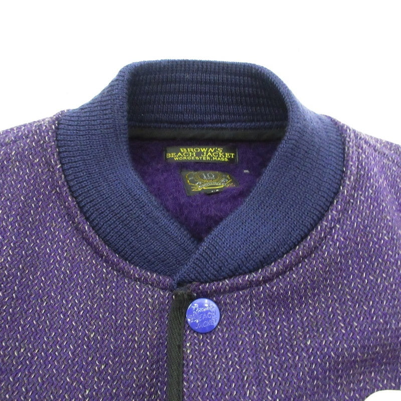 【中古】JELADO | ジェラード Stadium Jacket スタジャン パープル サイズ:M