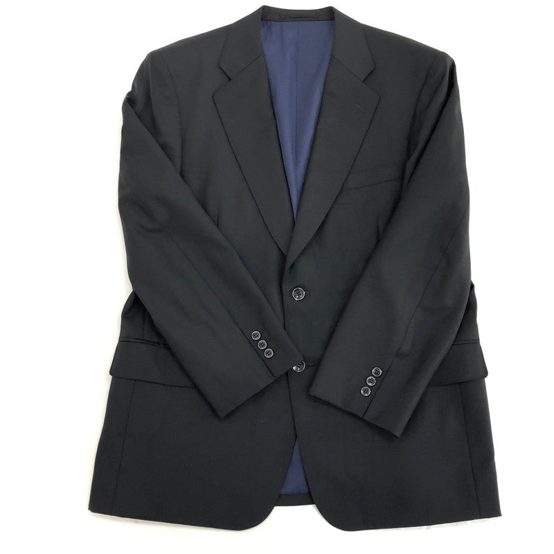 【中古】 DORMEUIL AMADEUS SUPER 100's セットアップ スリーピース ブラック