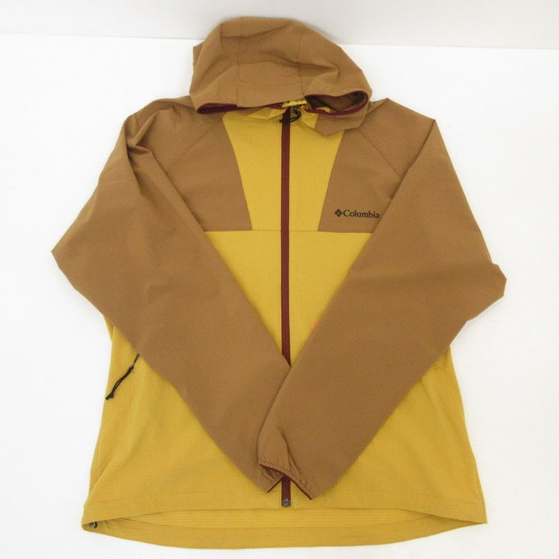 【中古】Columbia | コロンビア Enjoy Mountain Life Brushed Jacket ナイロンジャケット PM1809 イエロー