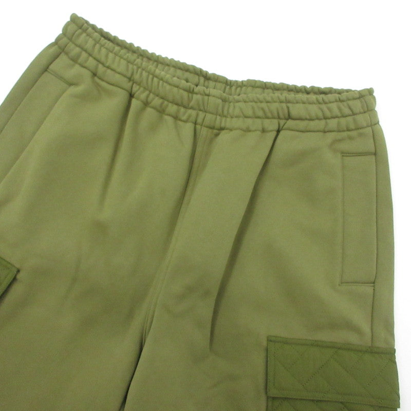【中古】WIND AND SEA | ウィンダンシーウインダンシー QUILTING SWEAT PT パンツ WDS-O-GEN-23-Q2-PT-03 オリーブ サイズ:XL