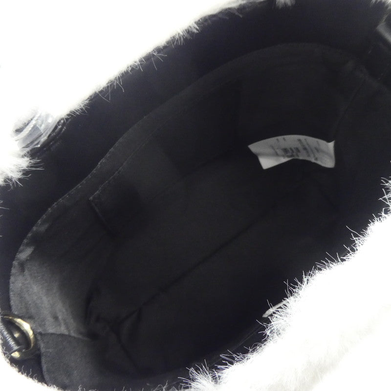 【中古】Lily Brown | リリーブラウン エコファー切り替えトート ハンドバッグ LWGB249007 2024A/W アイボリー
