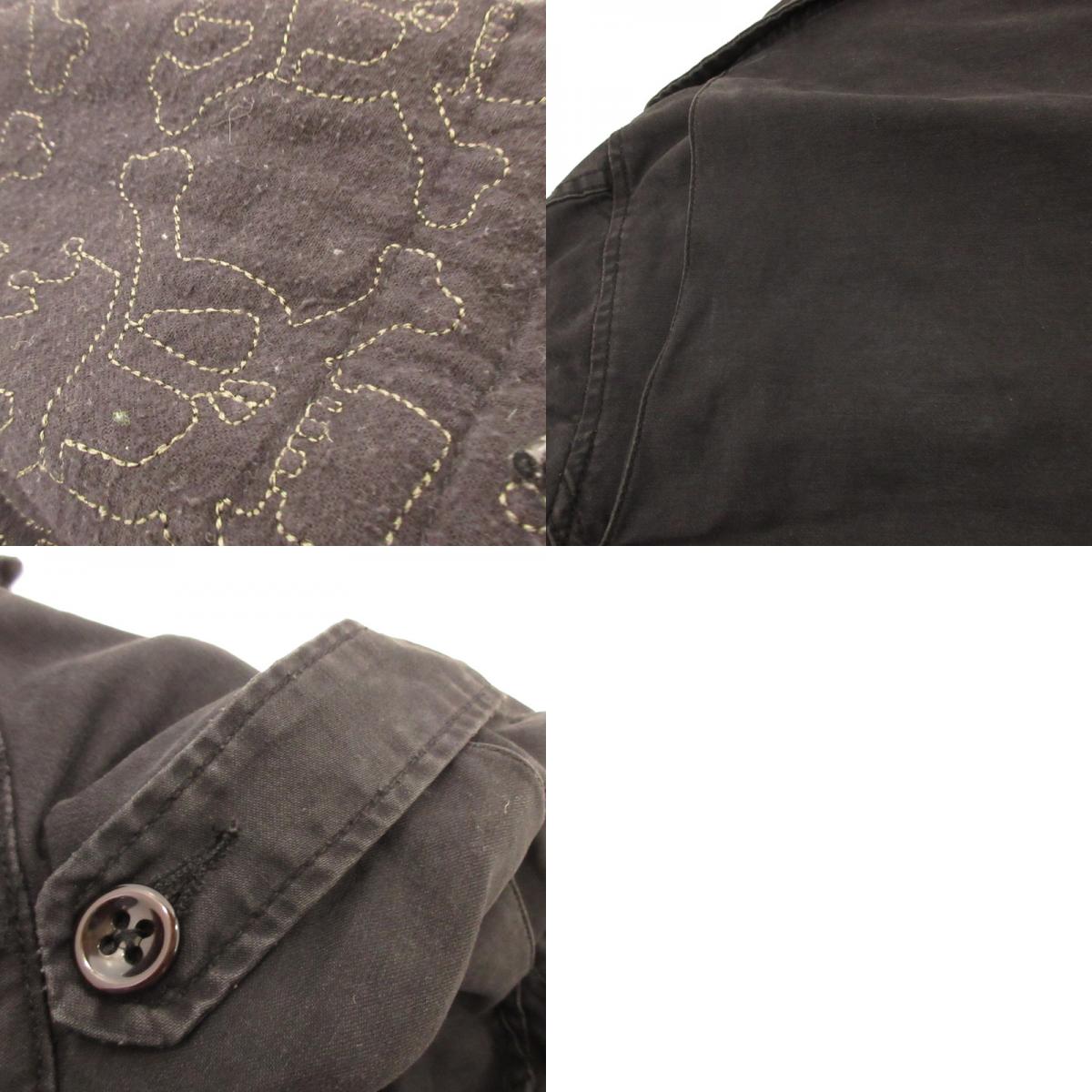 【中古】STUSSY | ステューシー M-65 ミリタリージャケット 94974 AUTHENTIC OUTER GEAR ブラック サイズ:M