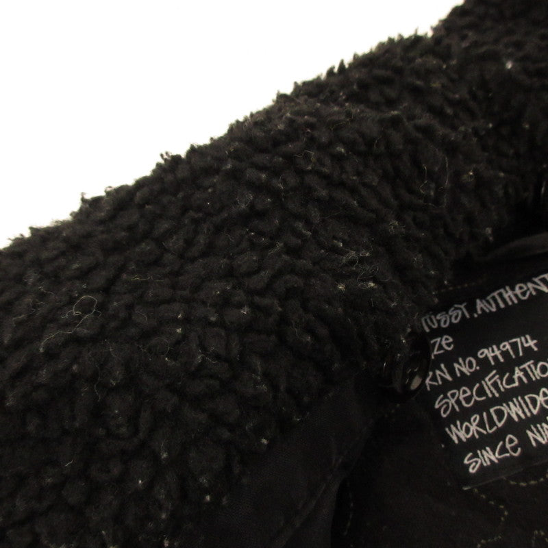 【中古】STUSSY | ステューシー M-65 ミリタリージャケット 94974 AUTHENTIC OUTER GEAR ブラック サイズ:M