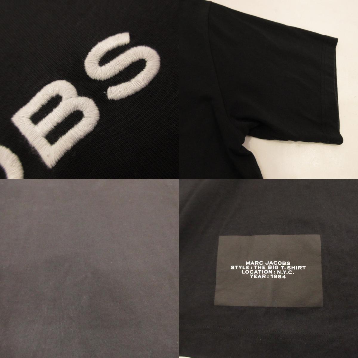 【中古】MARC JACOBS | マークジェイコブス The Big T-Shirt 半袖Tシャツ C602C06PF21 2021S/S ブラック サイズ:S