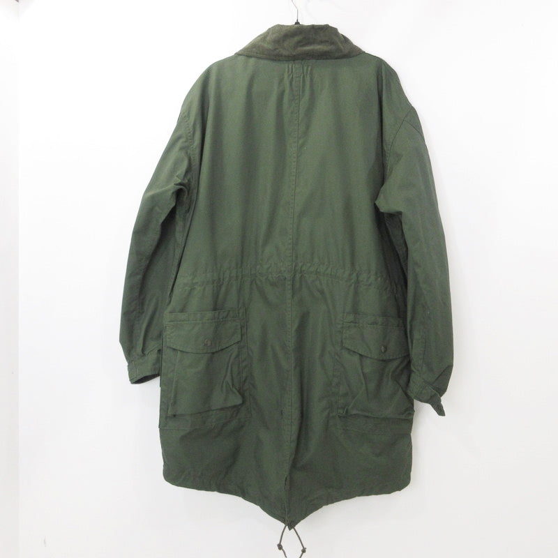 【中古】SASSAFRAS | ササフラス Digs Crew Coat モッズコート オリーブ サイズ:M