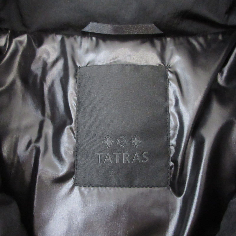 【中古】TATRAS | タトラス TIEON ダウンジャケット MTME24A4106-D ブラック サイズ:4