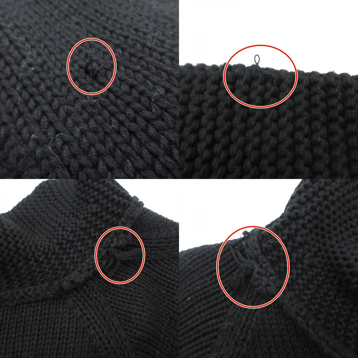 【中古】Fucking Awesome | ファッキングオーサム COWICHAN CARDIGAN ブルゾン ブラック サイズ:L