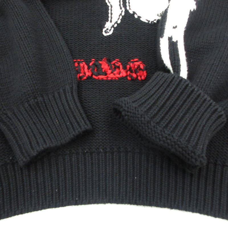 【中古】Fucking Awesome | ファッキングオーサム COWICHAN CARDIGAN ブルゾン ブラック サイズ:L