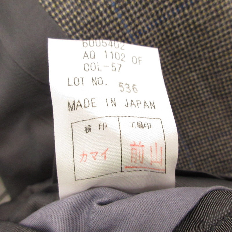 【中古】Aquascutum | アクアスキュータム テーラードジャケット 6005402 グレー
