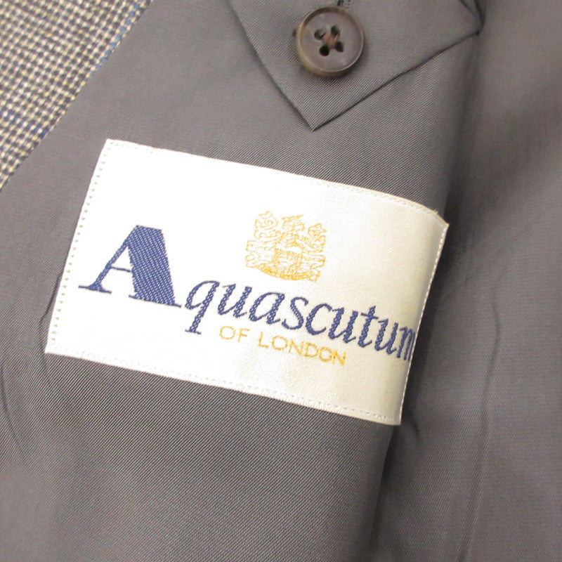 【中古】Aquascutum | アクアスキュータム テーラードジャケット 6005402 グレー