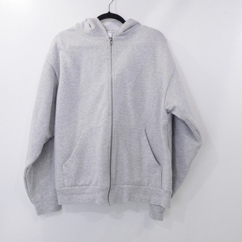 【中古】LOS ANGELES APPAREL | ロスアンジェルスアパレル 14OZ HEAVY FLEECE ZIP UP HOODED パーカー グレー サイズ:M