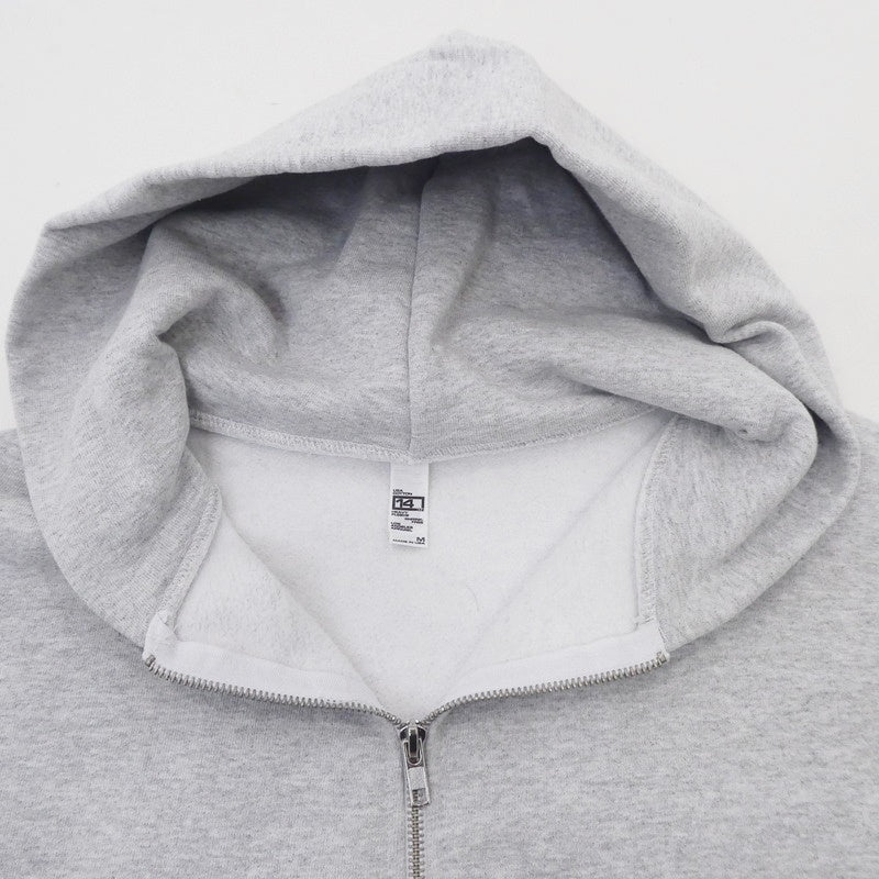 【中古】LOS ANGELES APPAREL | ロスアンジェルスアパレル 14OZ HEAVY FLEECE ZIP UP HOODED パーカー グレー サイズ:M