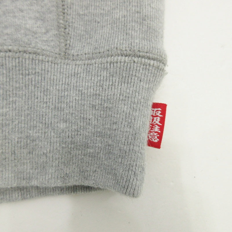 【中古】BlackEyePatch | ブラックアイパッチ HANDLE WITH CARE CREW SWEAT スウェット グレー サイズ:L