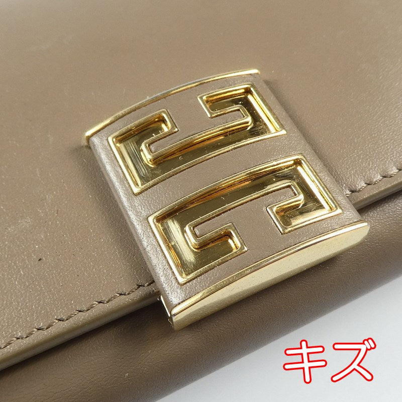 【中古】GIVENCHY | ジバンシィ 4G MEDIUM FLAP WALLET 三つ折り財布 BB60MNB20A