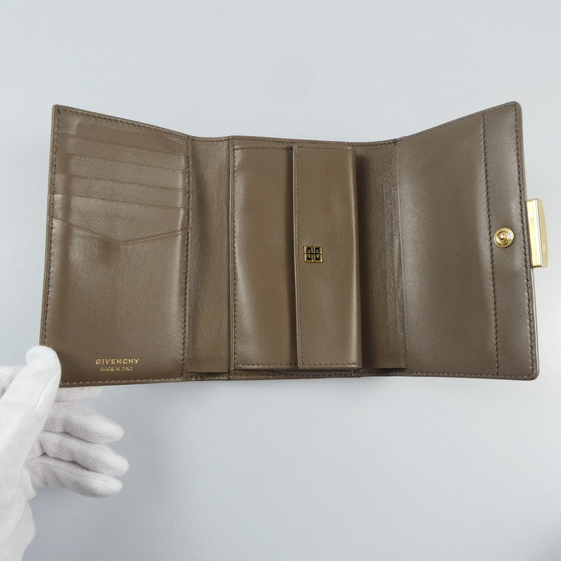 【中古】GIVENCHY | ジバンシィ 4G MEDIUM FLAP WALLET 三つ折り財布 BB60MNB20A
