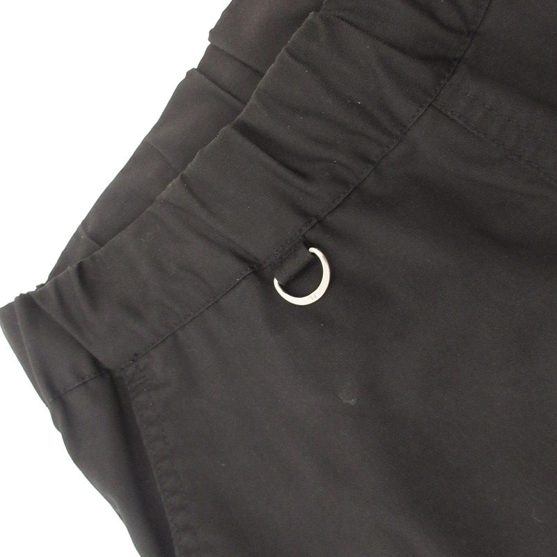【中古】uniform experiment | ユニフォームエクスペリメント STRETCH GABARDINE SLIM FIT SLACKS その他ボトムス UE-170038 ブラック サイズ:1