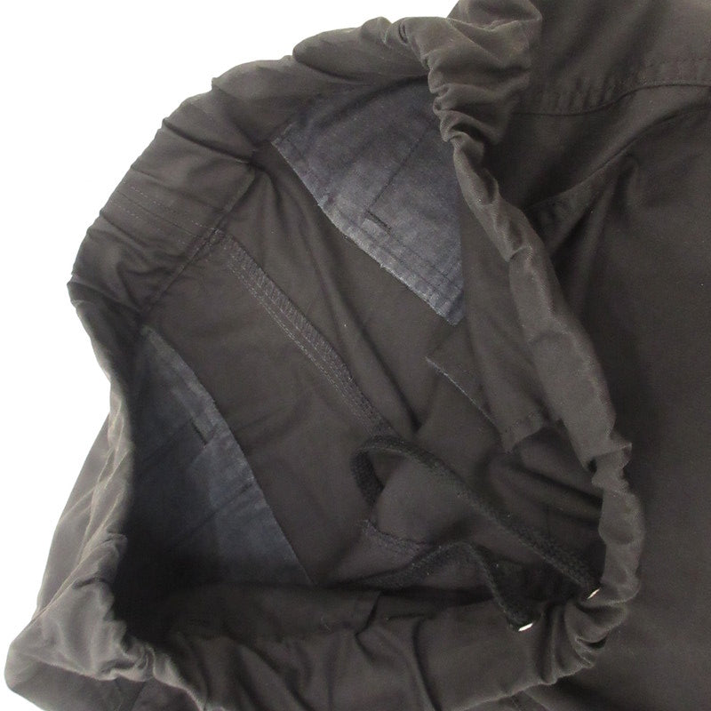 【中古】uniform experiment | ユニフォームエクスペリメント STRETCH GABARDINE SLIM FIT SLACKS その他ボトムス UE-170038 ブラック サイズ:1