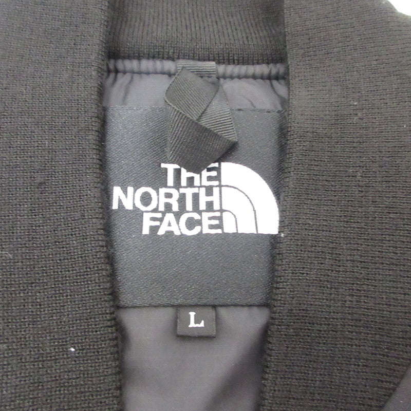 【中古】THE NORTH FACE | ザ・ノースフェイス INSULATION BOMBER JACKET ミリタリーコート NY82334 ブラック サイズ:L