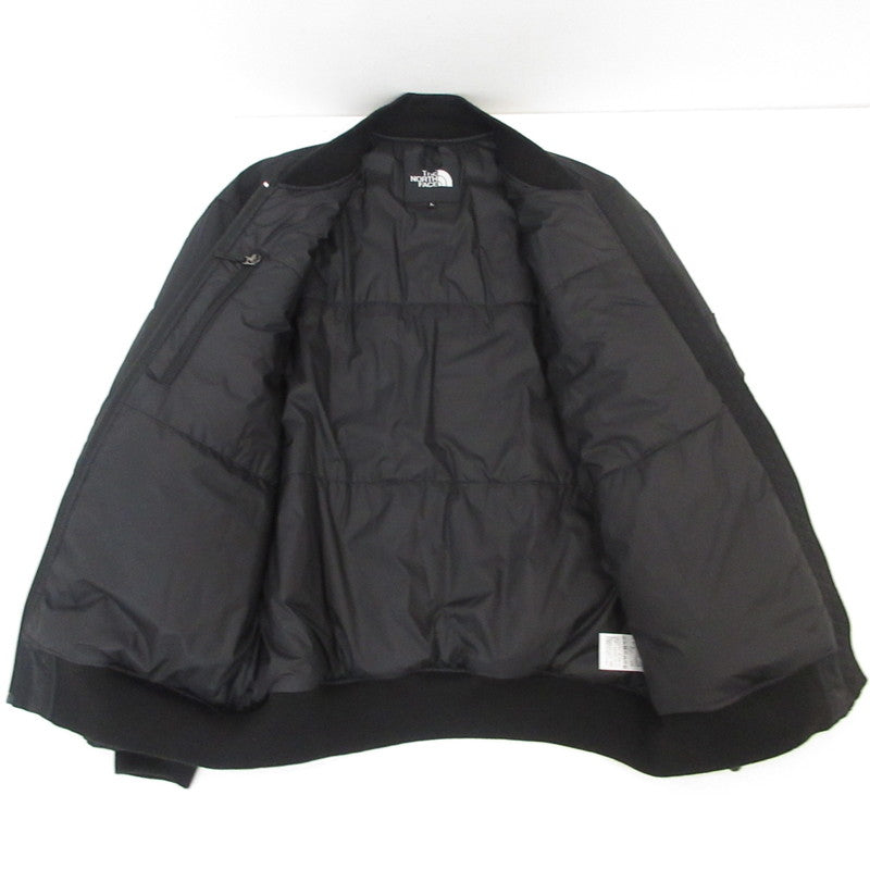【中古】THE NORTH FACE | ザ・ノースフェイス INSULATION BOMBER JACKET ミリタリーコート NY82334 ブラック サイズ:L