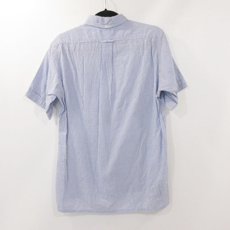 【中古】Engineered Garments | エンジニアードガーメンツ Popover BD Shirt - Seersucker 半袖シャツ サイズ:S