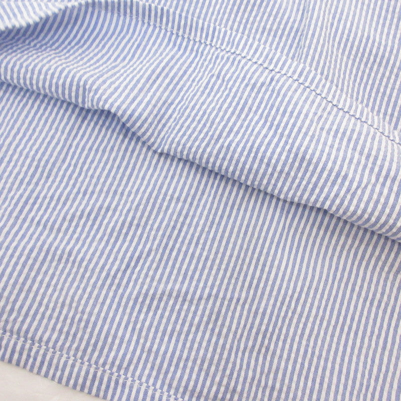 【中古】Engineered Garments | エンジニアードガーメンツ Popover BD Shirt - Seersucker 半袖シャツ サイズ:S