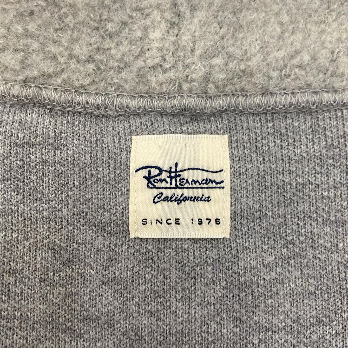 【中古】Ron Herman | ロンハーマン WOOL PILE CARDIGAN カーディガン 3020900219 2019A/W グレー サイズ:M