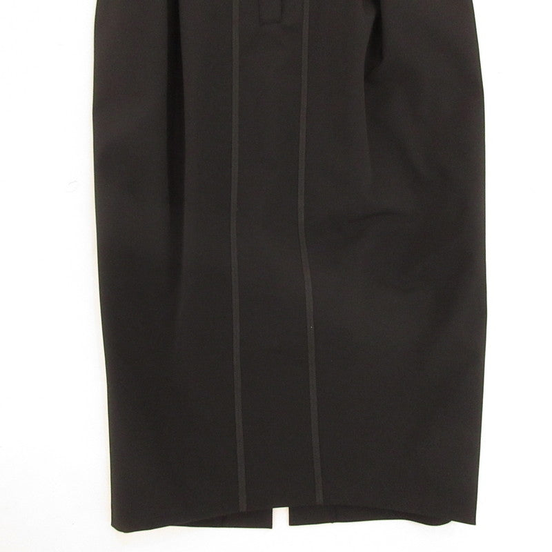 【中古】FOXEY | フォクシー ノースリーブロングシャツOP ワンピース 21265-ACRAG202 ブラック サイズ:38