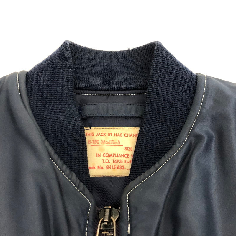 【中古】The REAL McCOY'S | ザリアルマッコイズ B-15C Modified その他アウター 8415-633-9610 ネイビー サイズ:36
