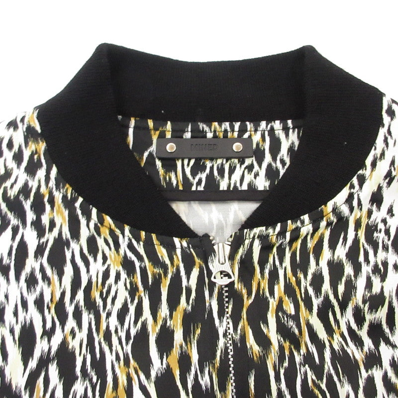 【中古】MINEDENIM | マインデニム Leopard RC.Satin Rib Zip Blouson ブルゾン 2309-9002-07-022 サイズ:2