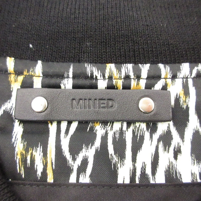 【中古】MINEDENIM | マインデニム Leopard RC.Satin Rib Zip Blouson ブルゾン 2309-9002-07-022 サイズ:2