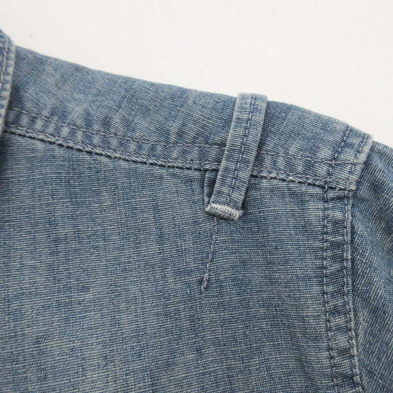 【中古】G-STAR | ジースター UTILITY FLAP POCKET JACKET デニム D21896-C611 ブルー サイズ:S