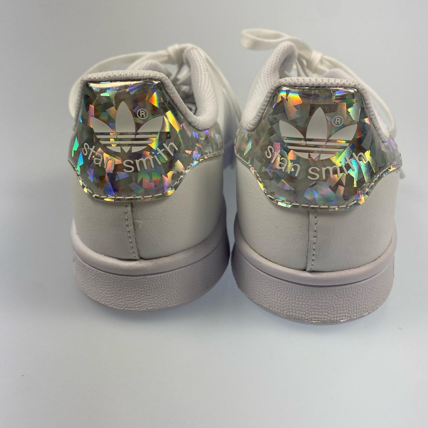 【中古】adidas | アディダス Stan Smith Sparkly Heel スニーカー EE8483 サイズ:24.5cm ホワイト 24.5cm