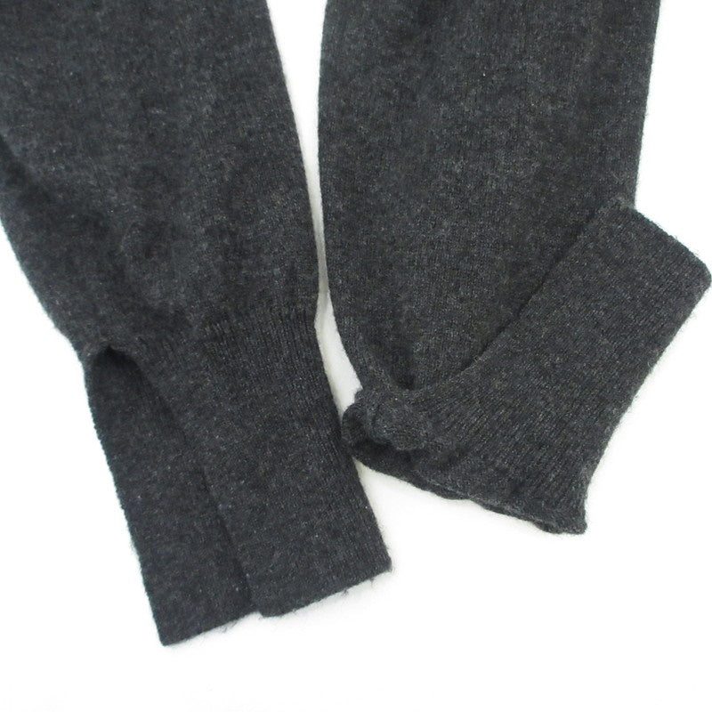【中古】SEA | シー カシミアショートニット セーター チャコールグレー