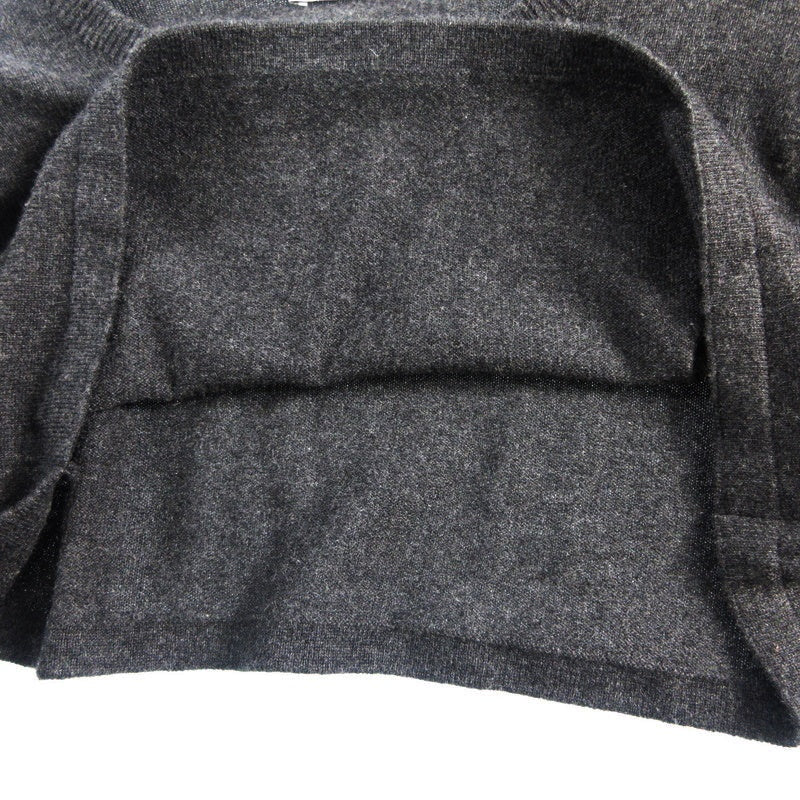 【中古】SEA | シー カシミアショートニット セーター チャコールグレー