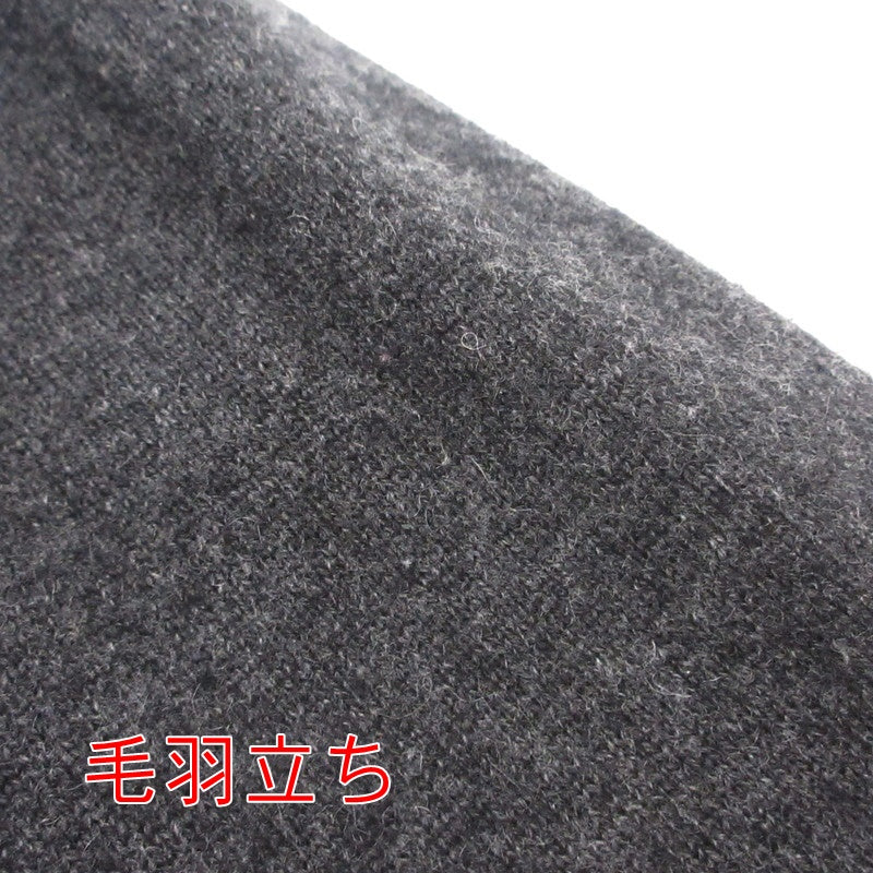 【中古】SEA | シー カシミアショートニット セーター チャコールグレー