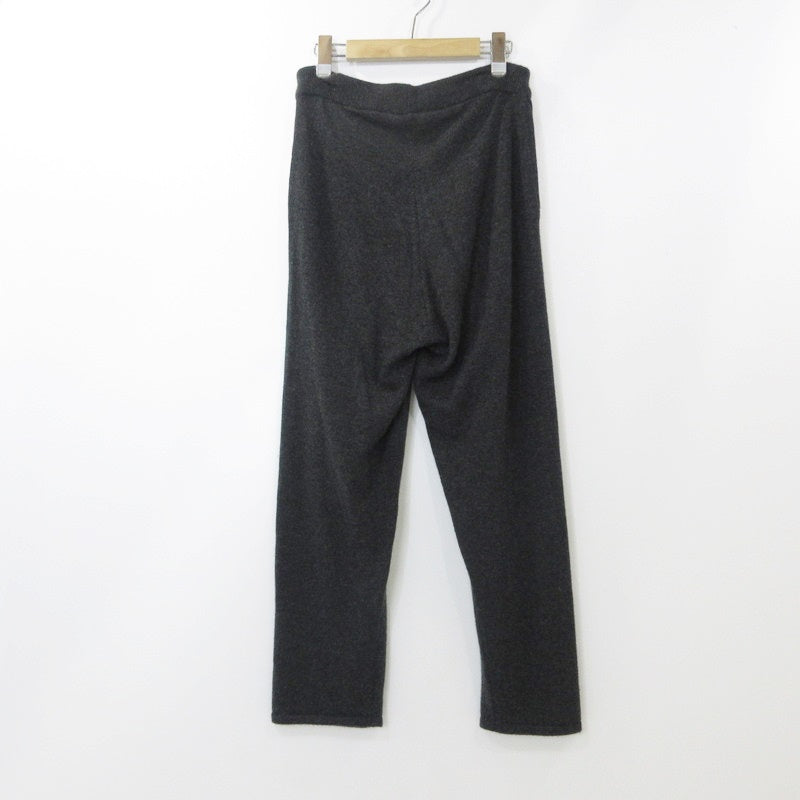 【中古】SEA | シー カシミアニットパンツ パンツ 110223139 チャコールグレー