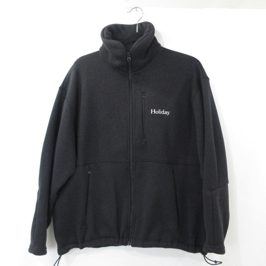 【中古】HOLIDAY | ホリデイ THERMAL PRO FLEECE ZIP UP JACKET その他トップス 22201937 2022A/W ブラック
