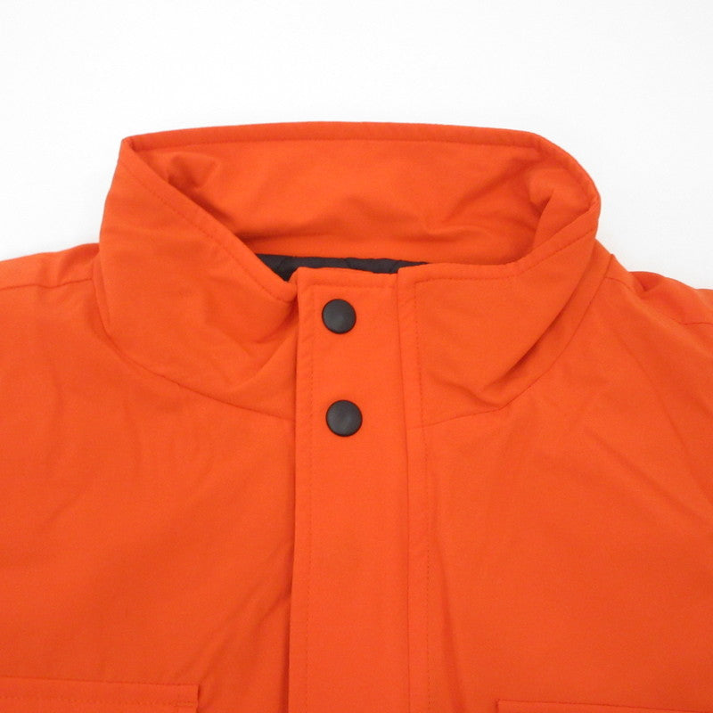 【中古】430 - FOURTHIRTY - | フォーサーティー PAD FISH CONVERTIBLE JACKET 中綿ジャケット 23-156 オレンジ サイズ:1